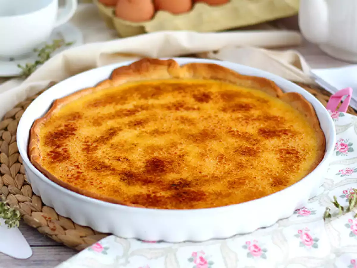 Crème brûlée-paj – en elegant dessert steg för steg