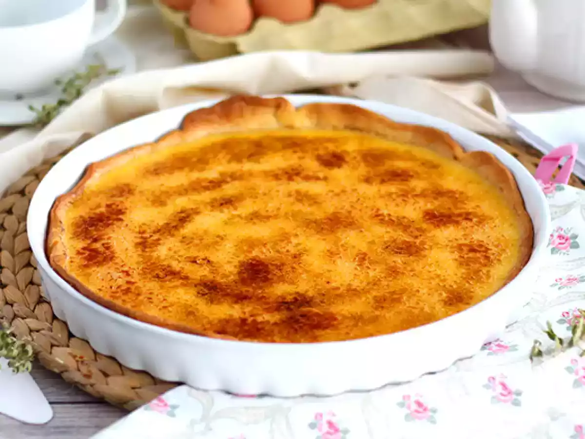Crème brûlée-tårta, en raffinerad efterrätt steg för steg