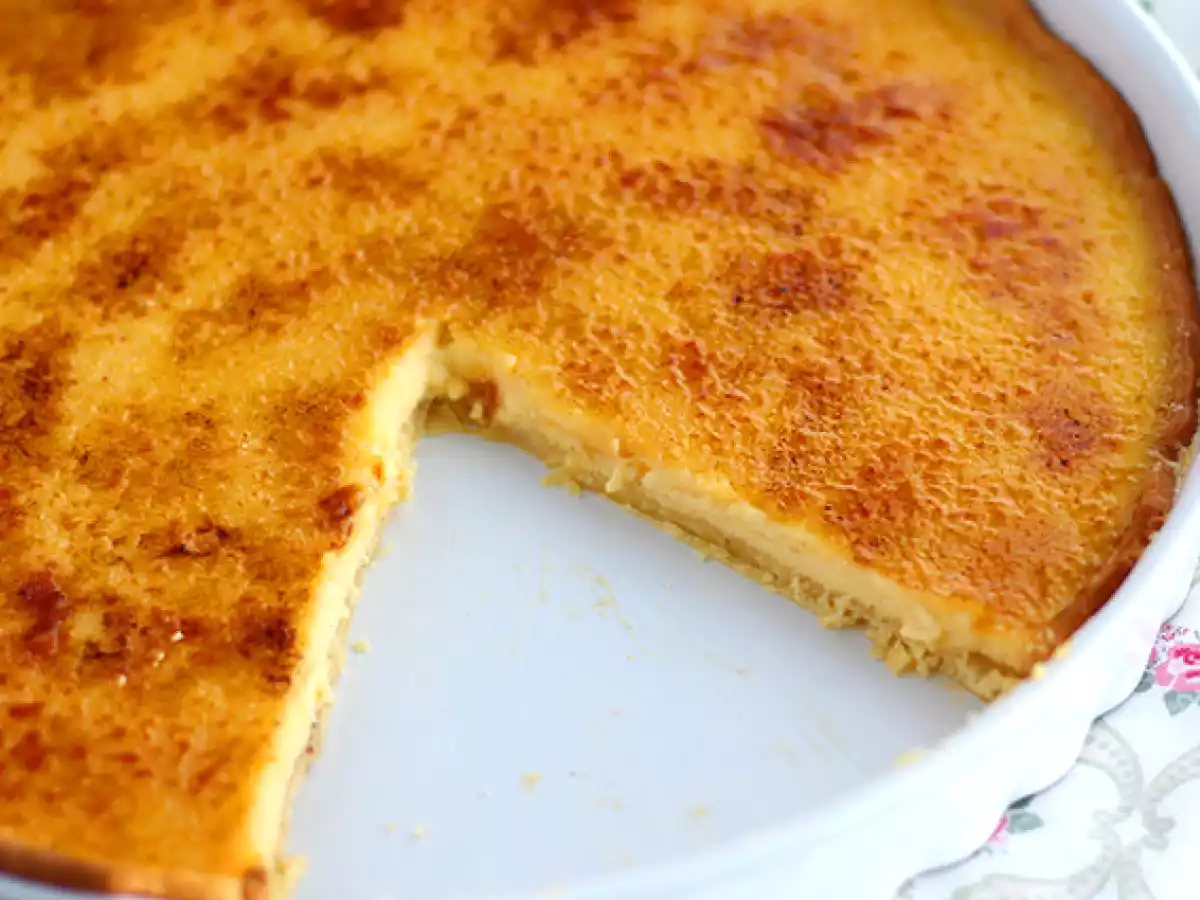 Crème brûlée-tårta, en raffinerad efterrätt steg för steg - foto 4