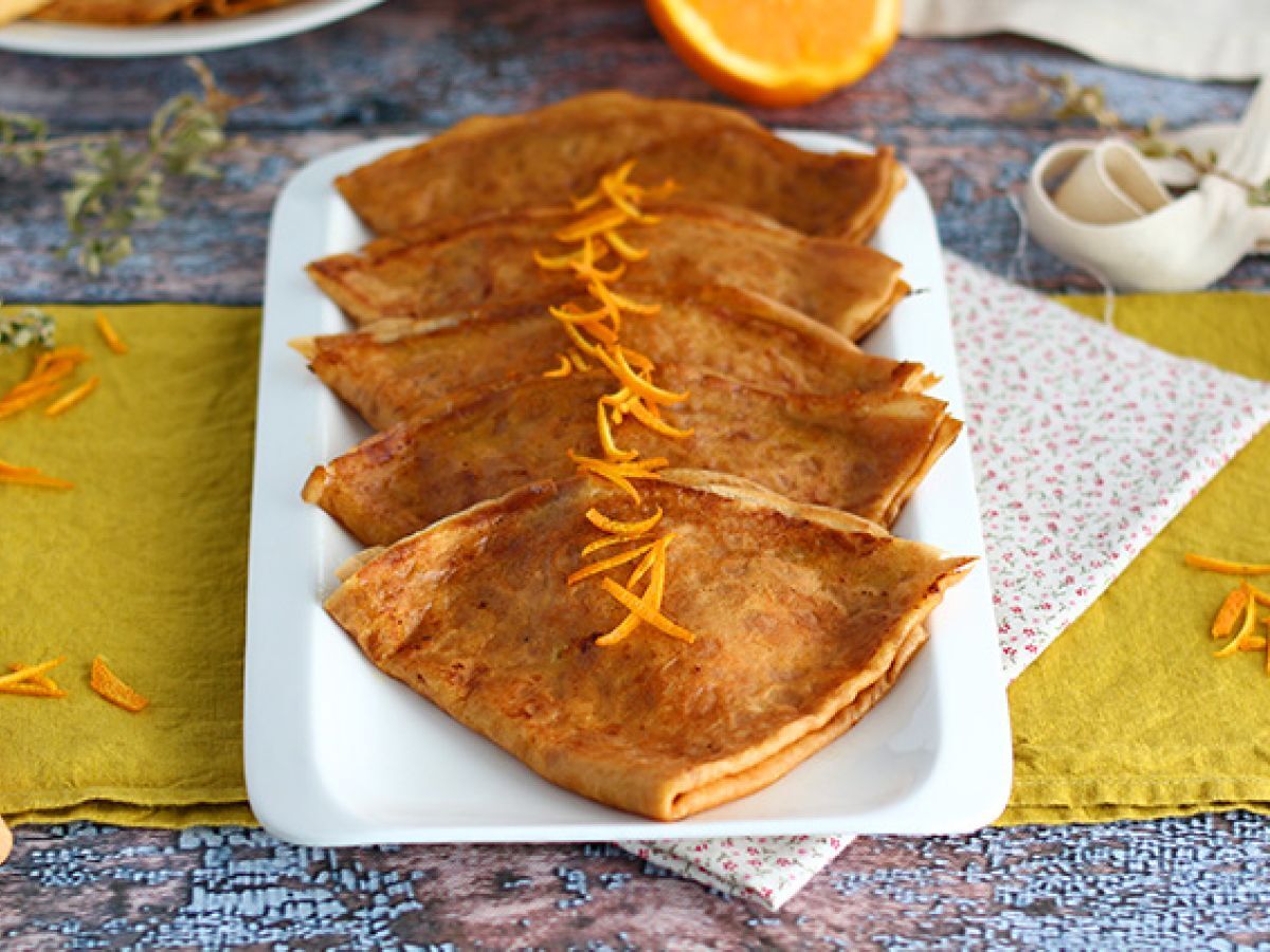 Crêpes Suzette, det traditionella receptet