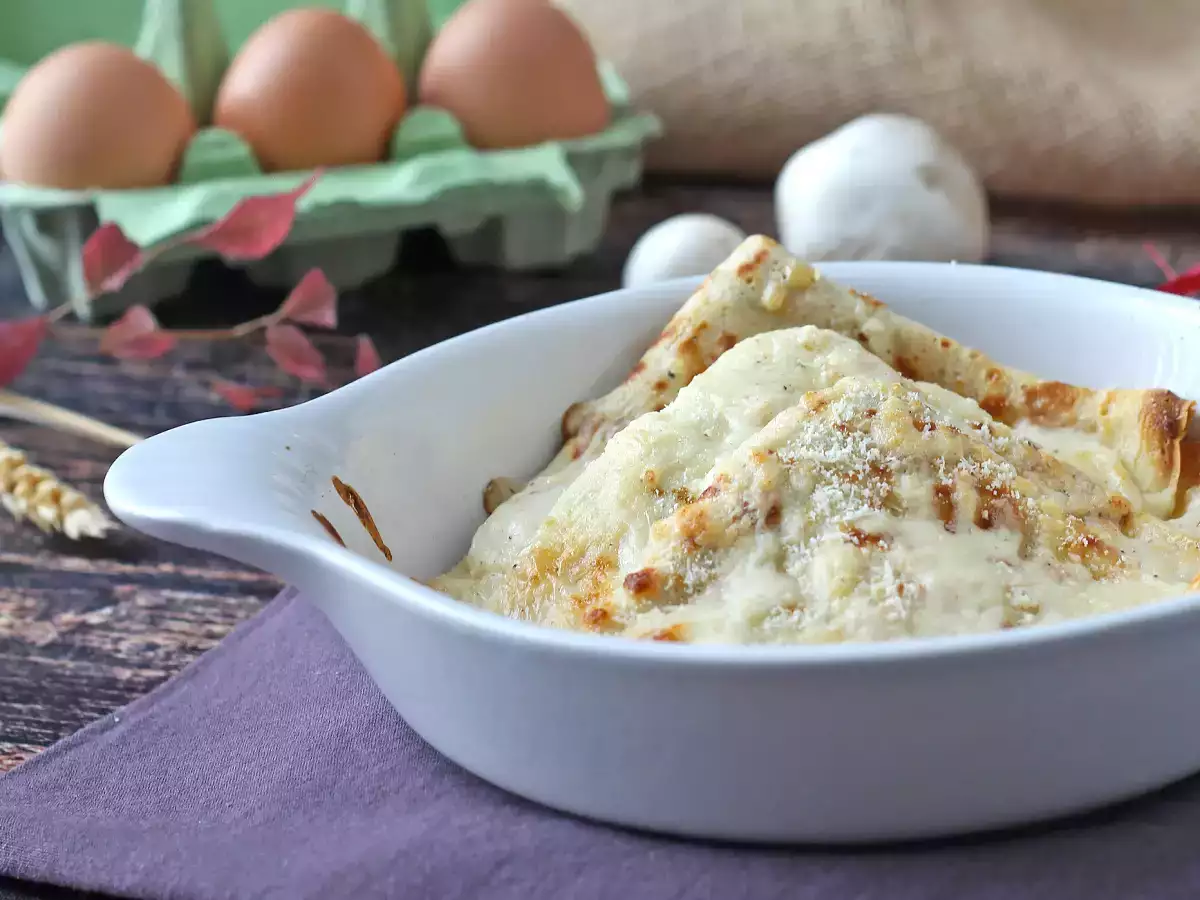 Crespelle ricotta och champinjoner: det perfekta krämiga vegetariska receptet för alla tillfällen - foto 5