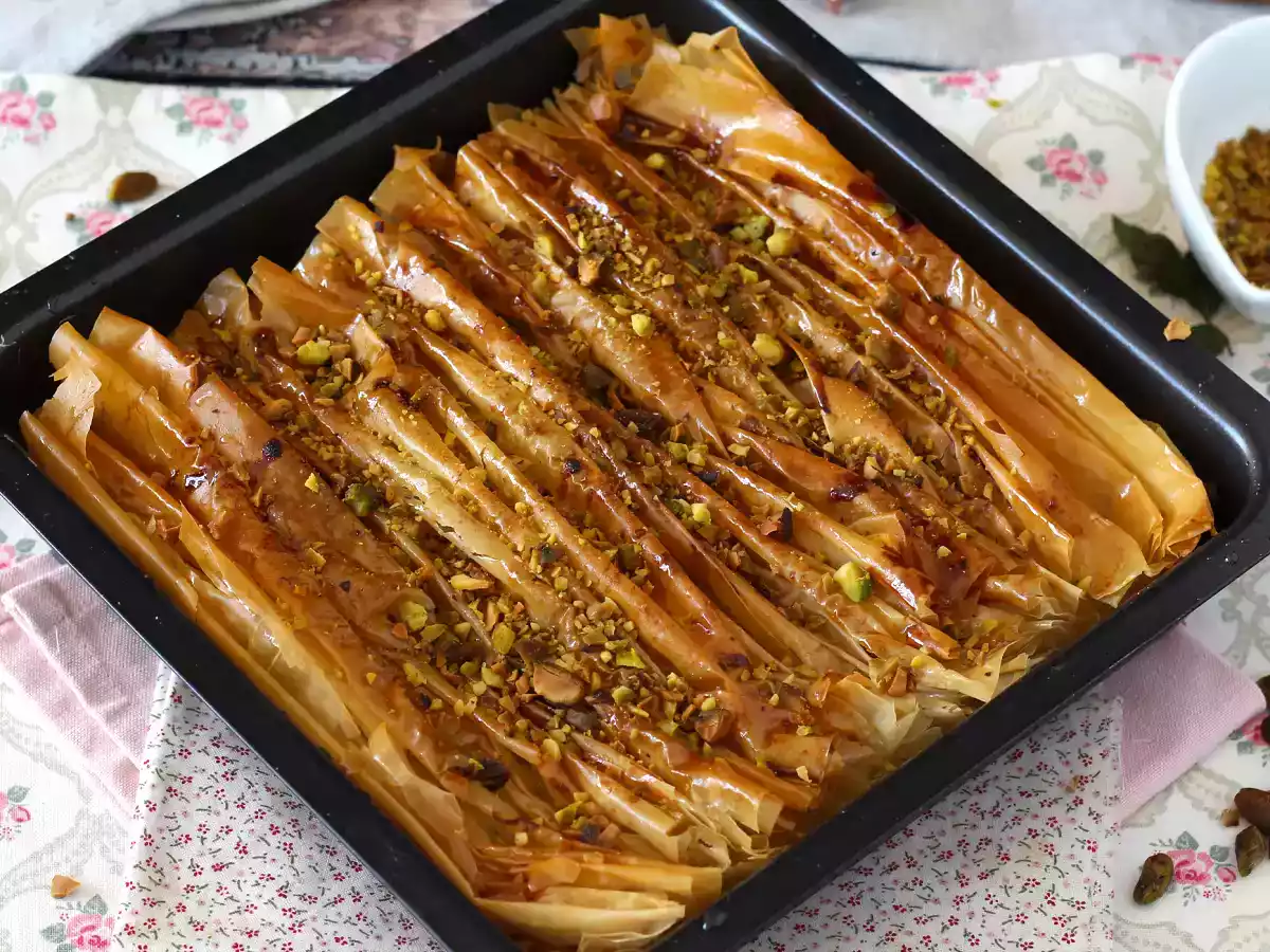 Crinkle cake, den superkrispiga kakan som är lätt att göra - Laz Borek turc lätt - foto 5