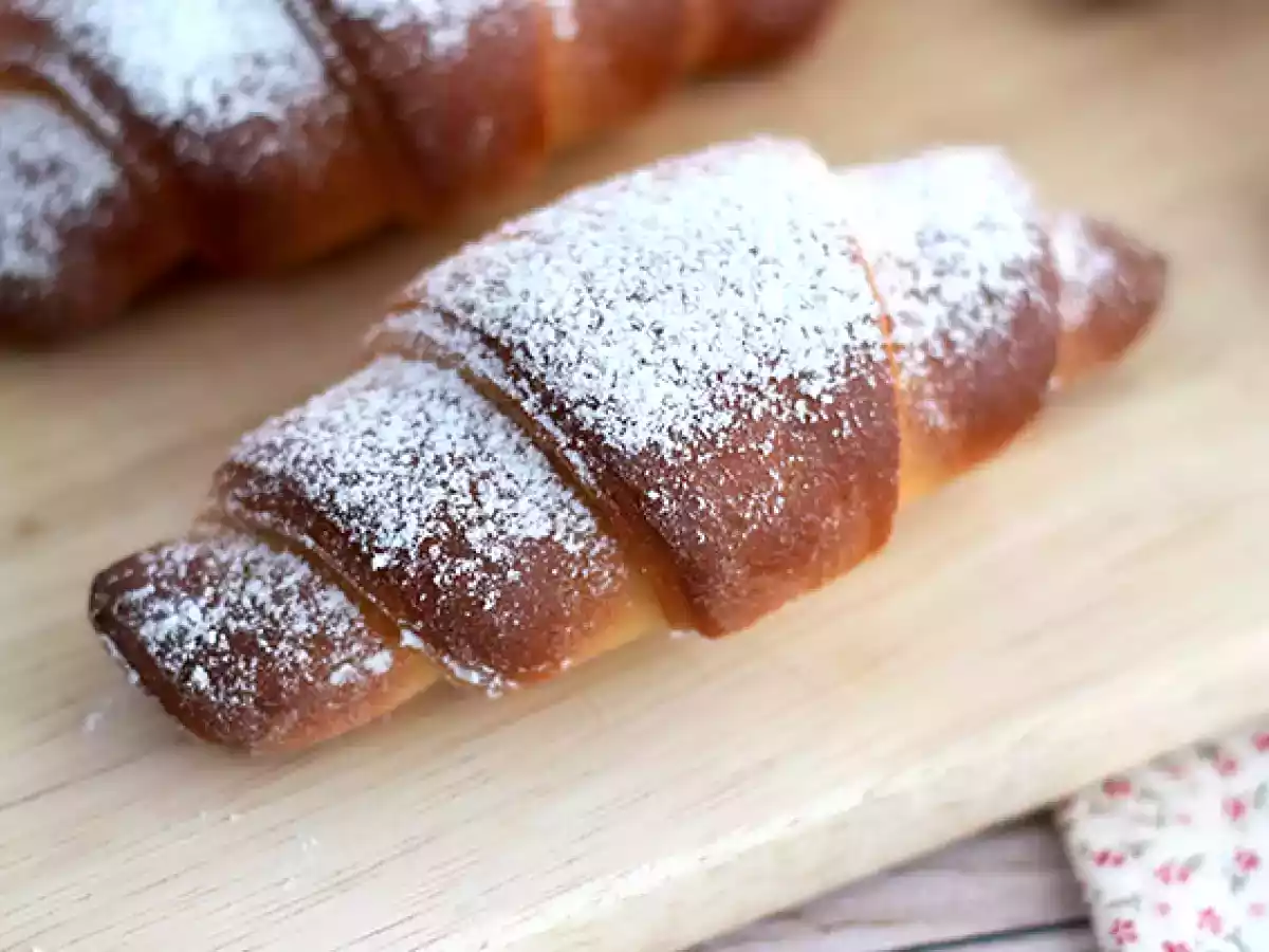 Croissanter med kondenserad mjölk - foto 2
