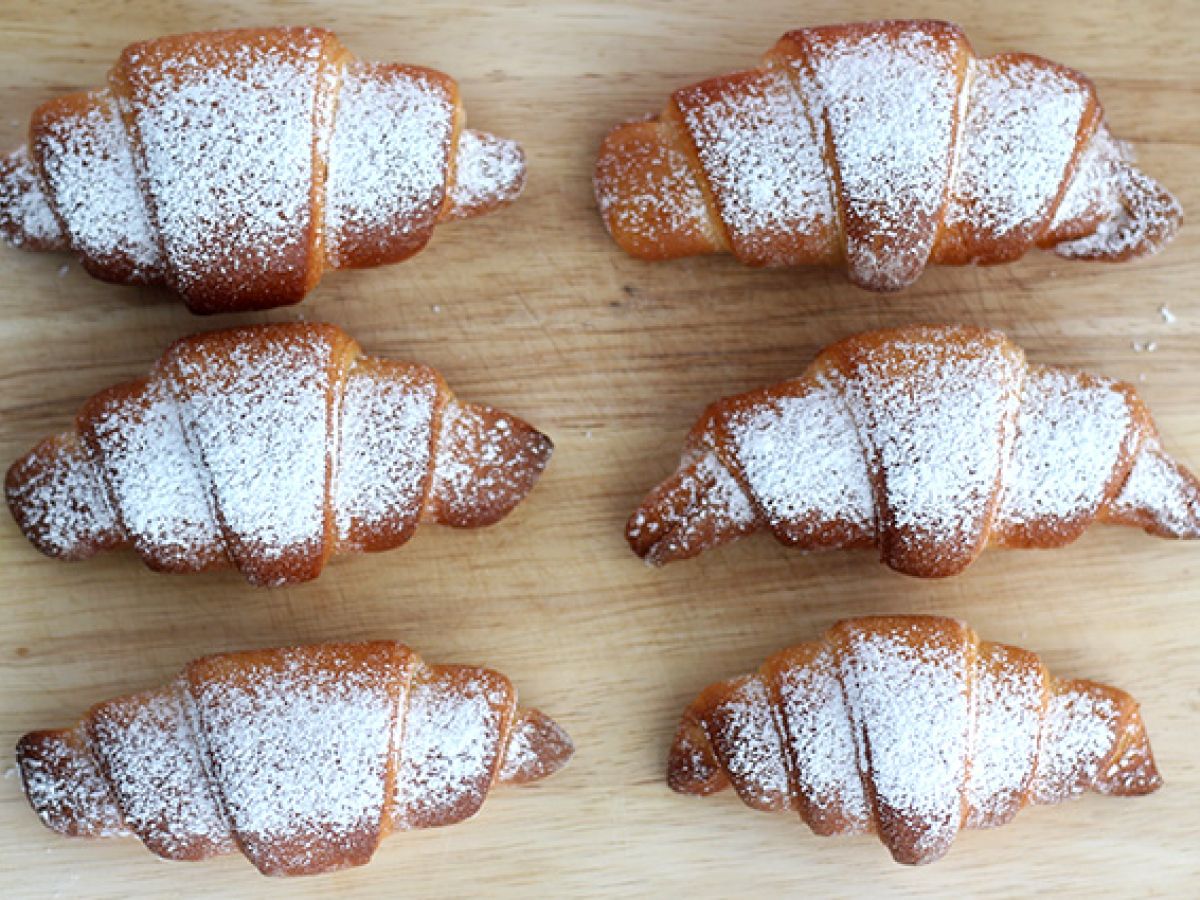 Croissanter med kondenserad mjölk - foto 3
