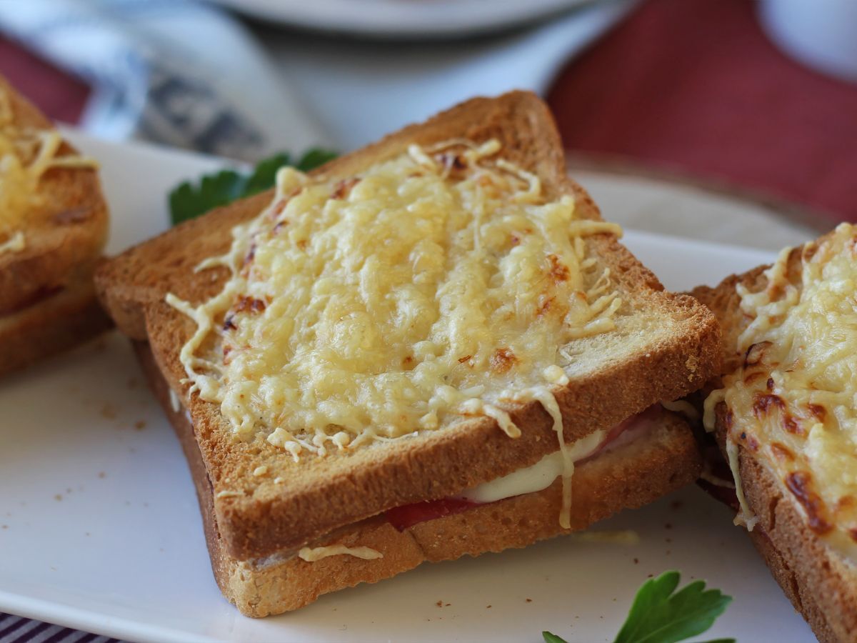 Croque monsieur med Air Fryer - foto 5