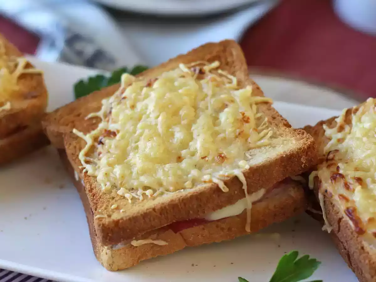 Croque monsieur med Air Fryer - foto 5