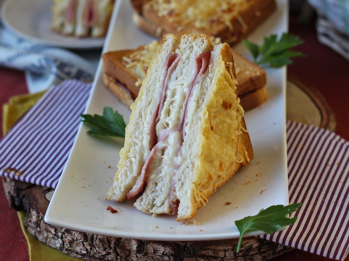 Croque monsieur med Air Fryer - foto 6