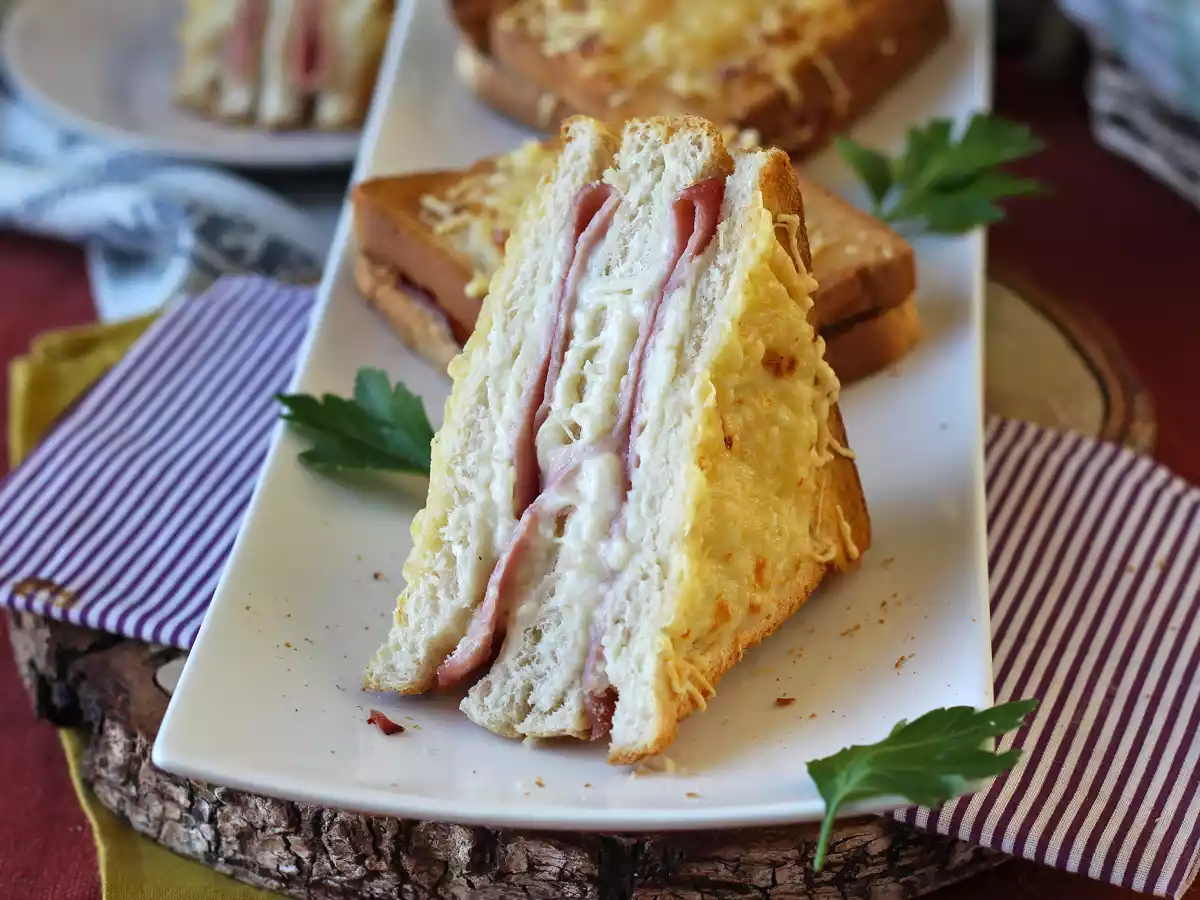 Croque monsieur med Air Fryer - foto 6