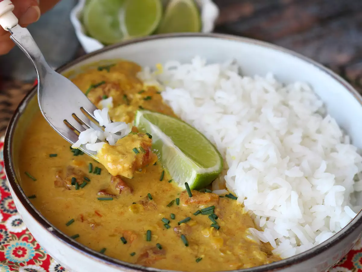 Curry med röda linser och kokosmjölk: ett enkelt och krämigt recept - foto 6