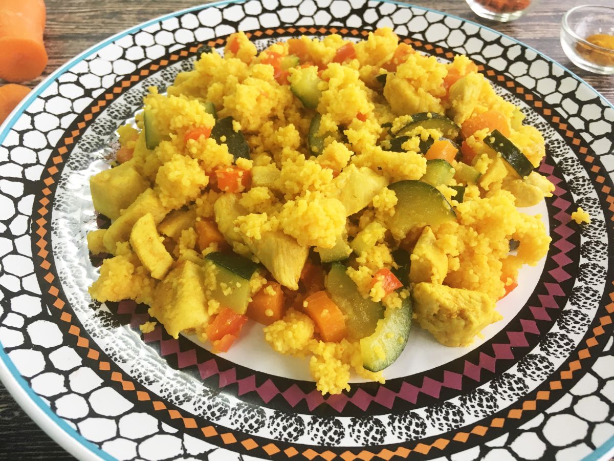 Cuscus express (kyckling och grönsaker) - foto 2