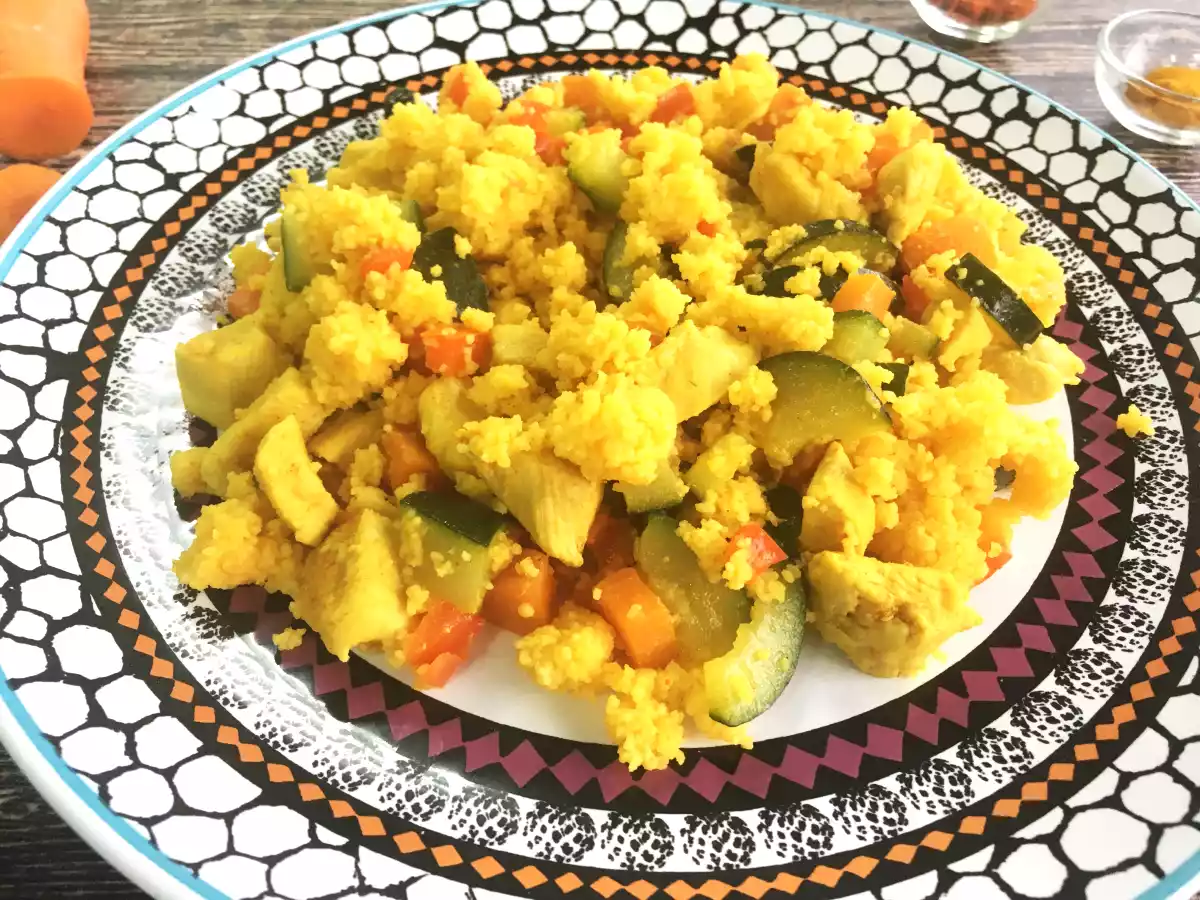 Cuscus express (kyckling och grönsaker) - foto 2