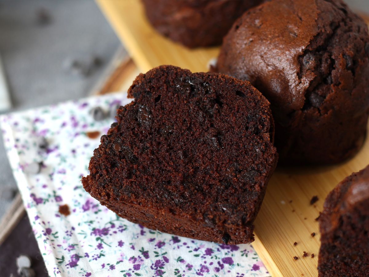 De bästa chokladmuffinsen: stora och saftiga - foto 2