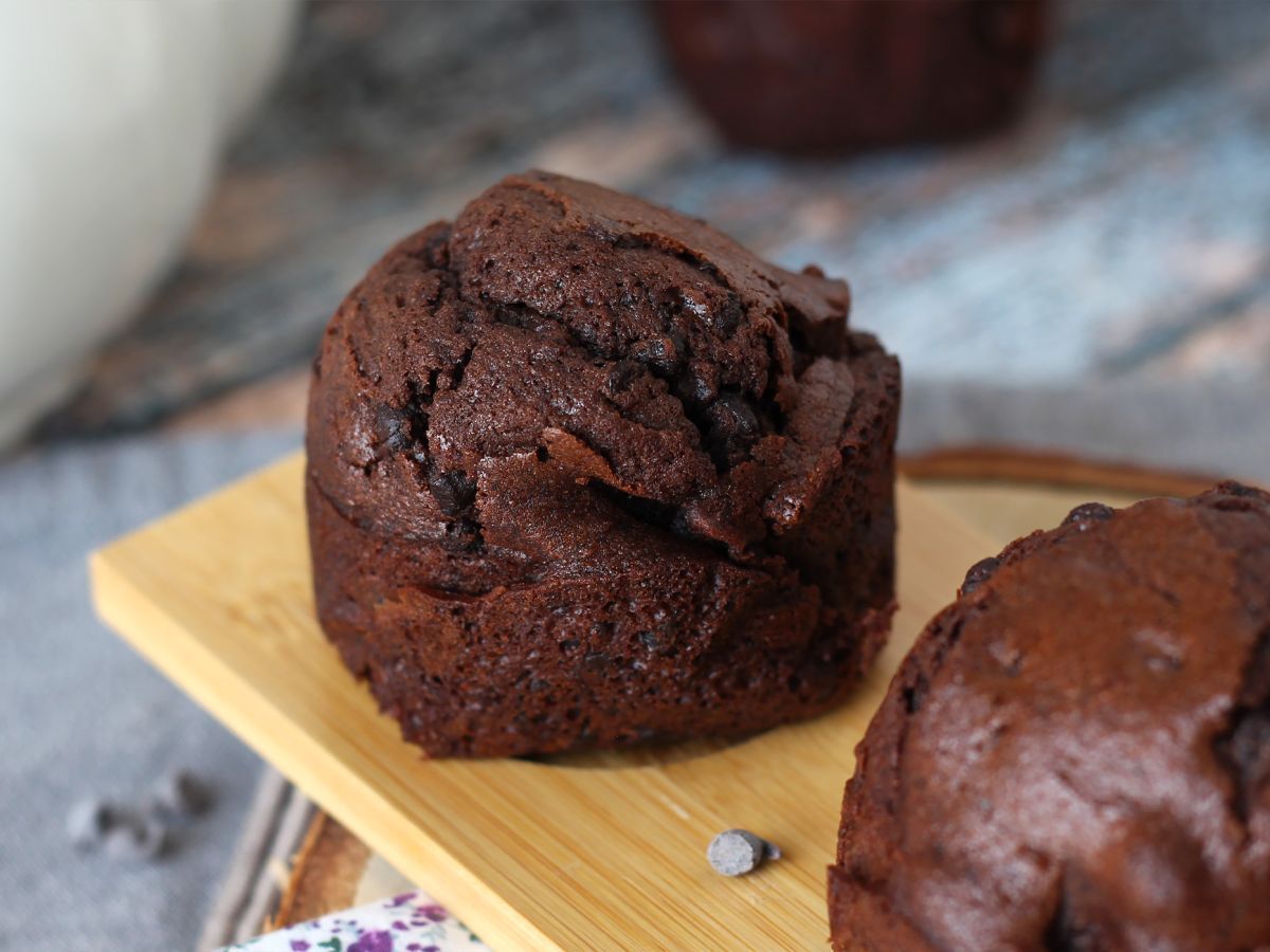 De bästa chokladmuffinsen: stora och saftiga - foto 3