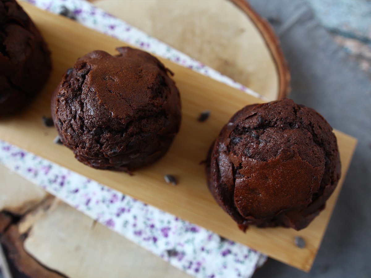 De bästa chokladmuffinsen: stora och saftiga - foto 4