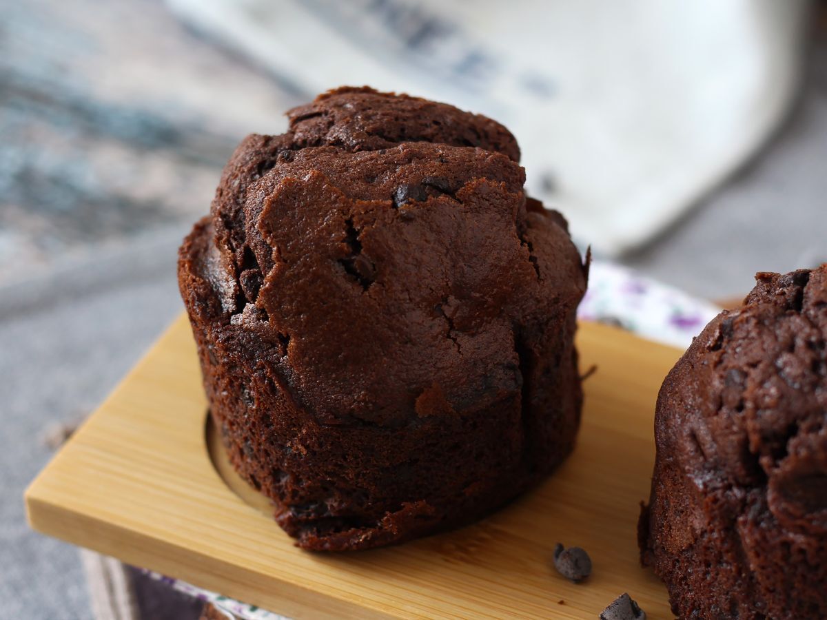 De bästa chokladmuffinsen: stora och saftiga - foto 5