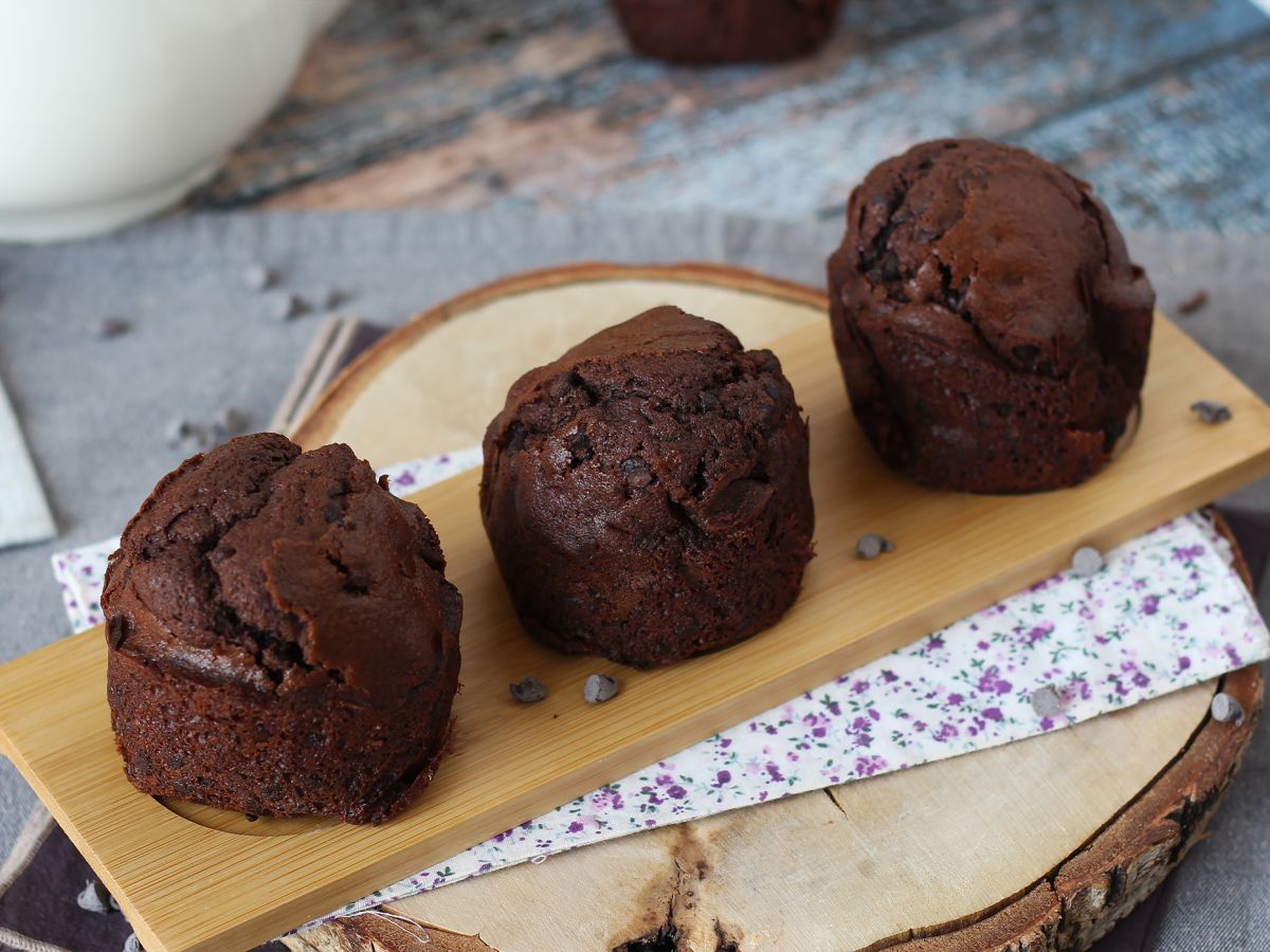 De bästa chokladmuffinsen: stora och saftiga - foto 7