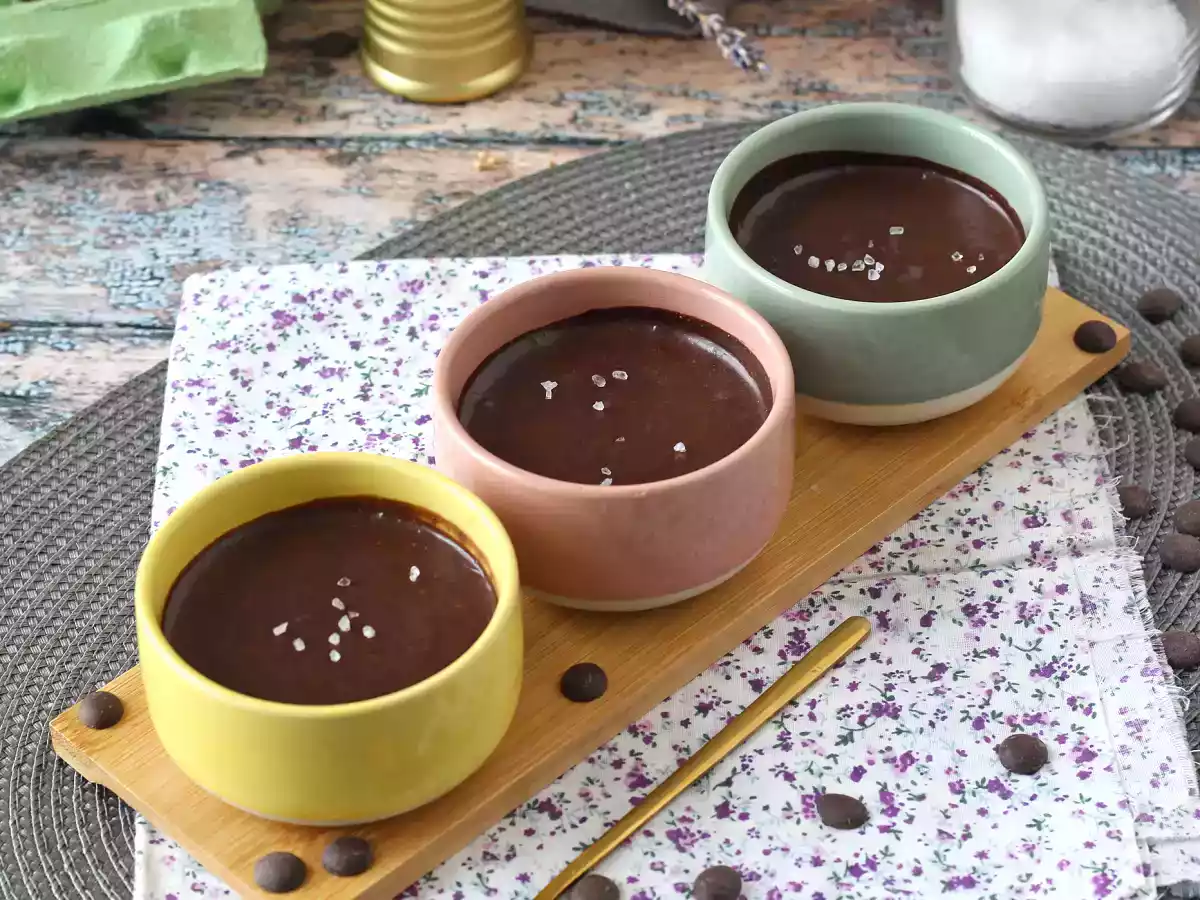 Den perfekta chokladmoussen, ultra gourmet med en hint av salt - foto 2