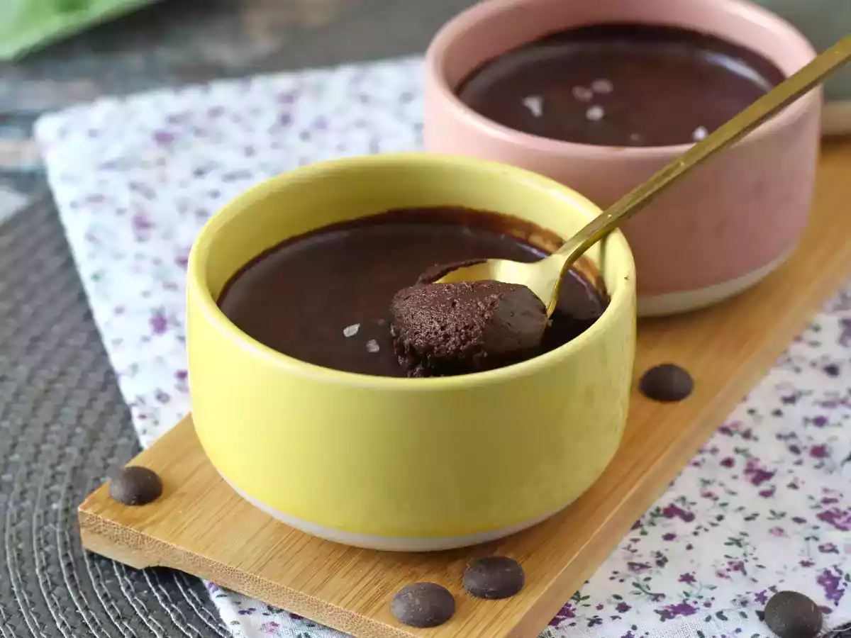 Den perfekta chokladmoussen, ultra gourmet med en hint av salt - foto 3