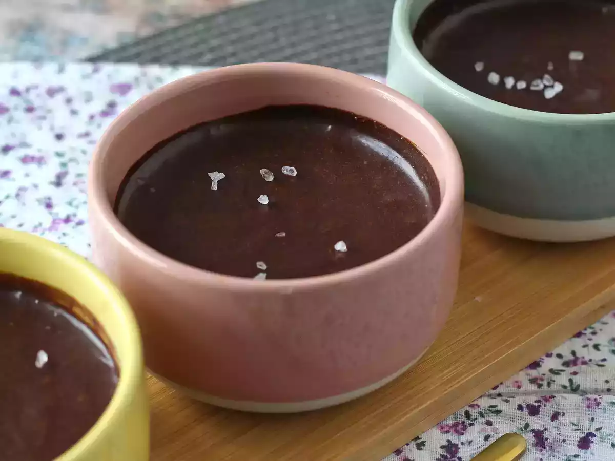 Den perfekta chokladmoussen, ultra gourmet med en hint av salt - foto 4