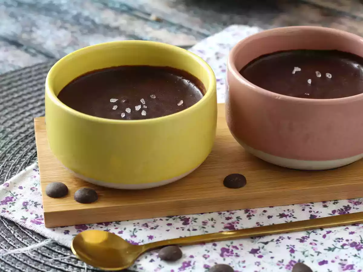 Den perfekta chokladmoussen, ultra gourmet med en hint av salt - foto 10