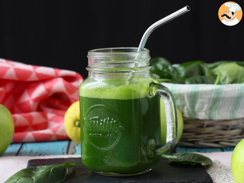 Detox grön juice utan extraktor, för maximalt med vitaminer!