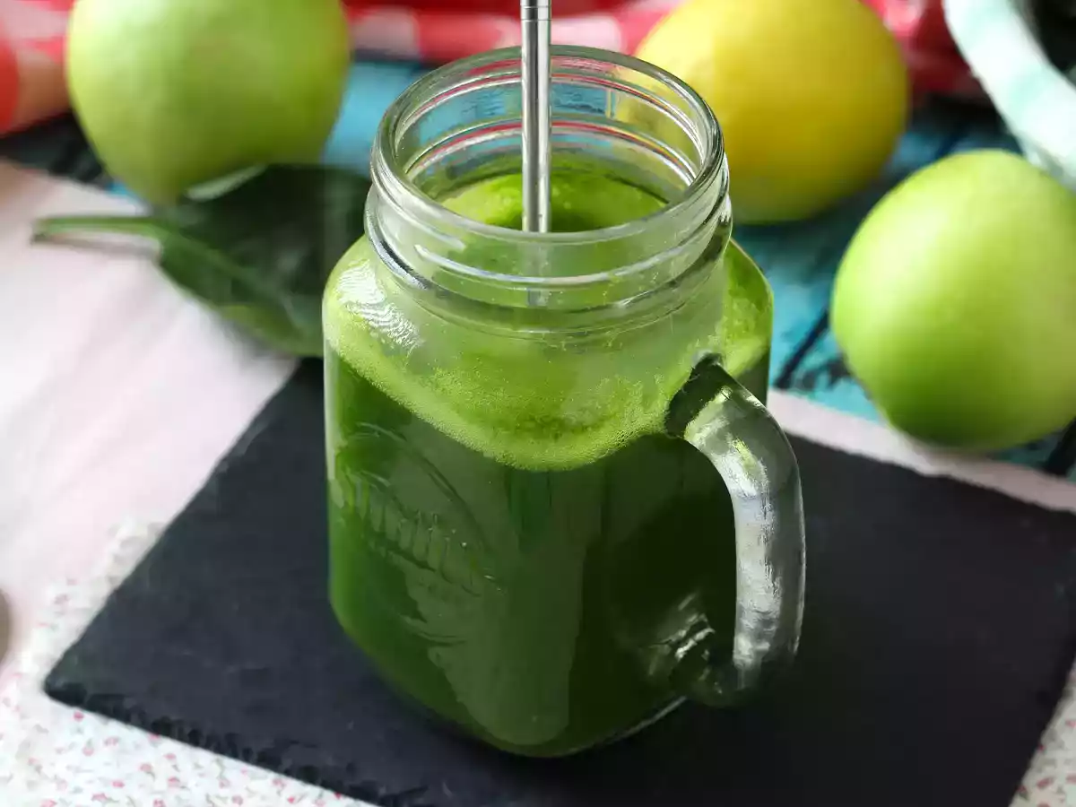 Detox grön juice utan extraktor, för maximalt med vitaminer! - foto 3