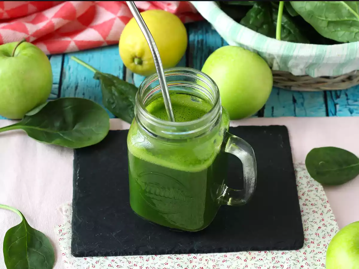 Detox grön juice utan extraktor, för maximalt med vitaminer! - foto 4