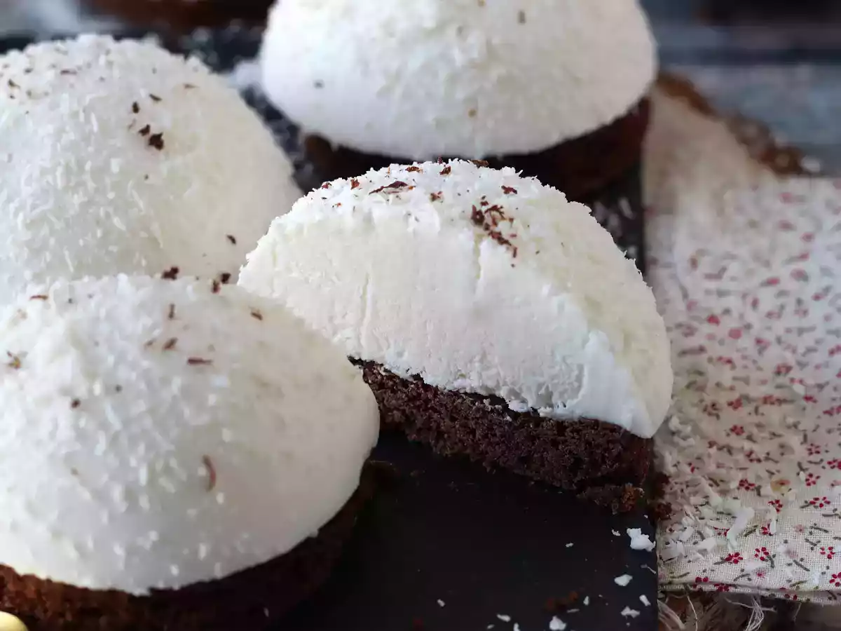 En choklad- och kokosdessert som är både smältande och krispig! - foto 7
