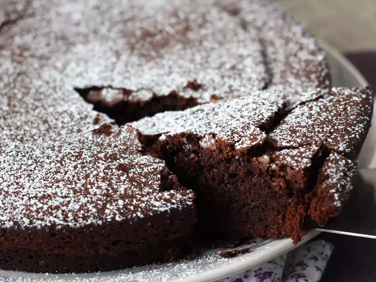 Enkel chokladkaka - foto 5