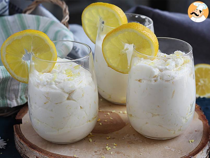 Enkel citronmousse
