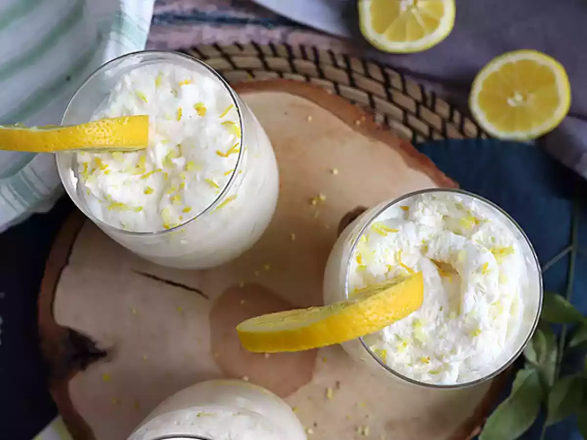 Enkel citronmousse - foto 2