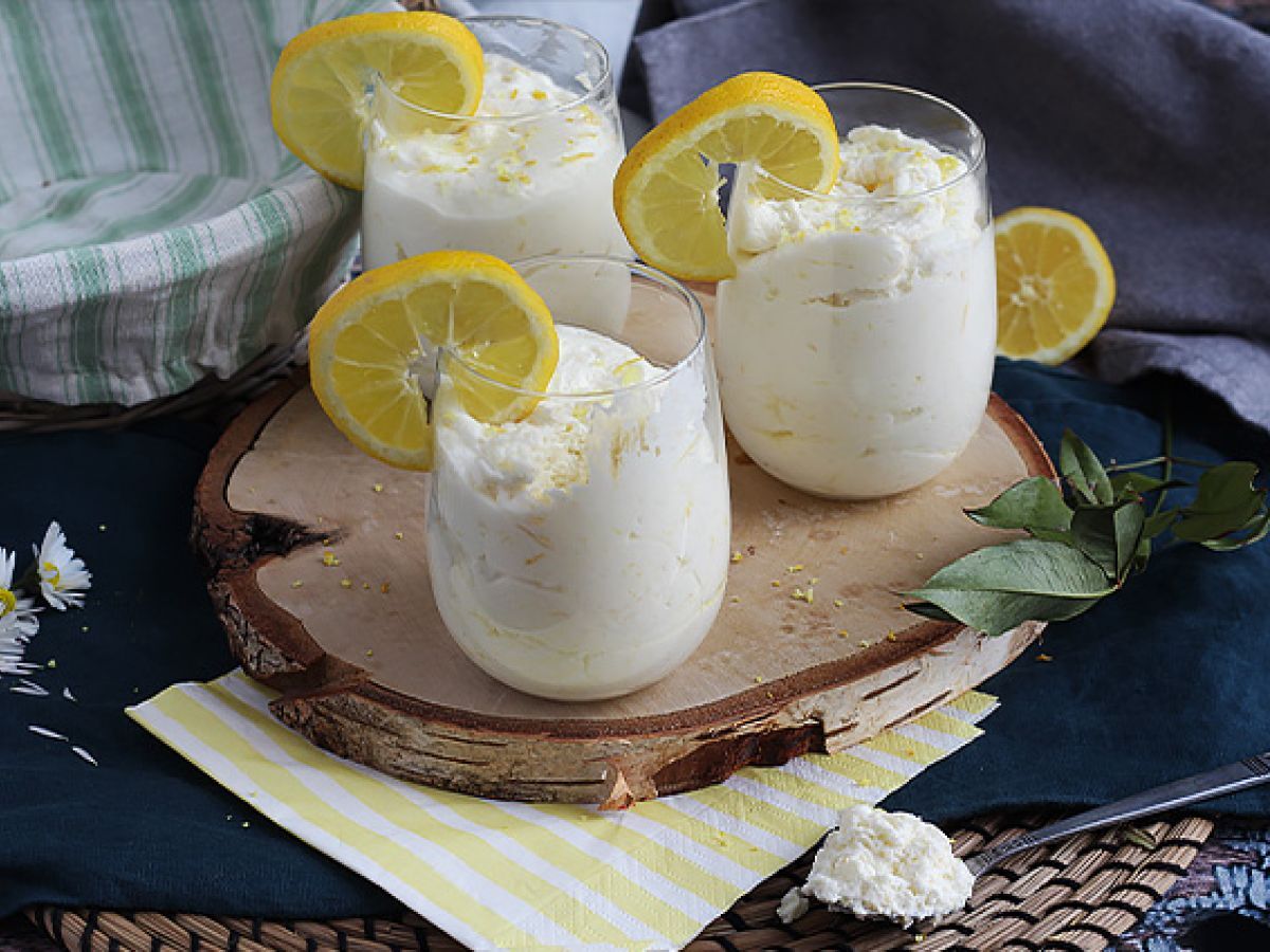 Enkel citronmousse - foto 4