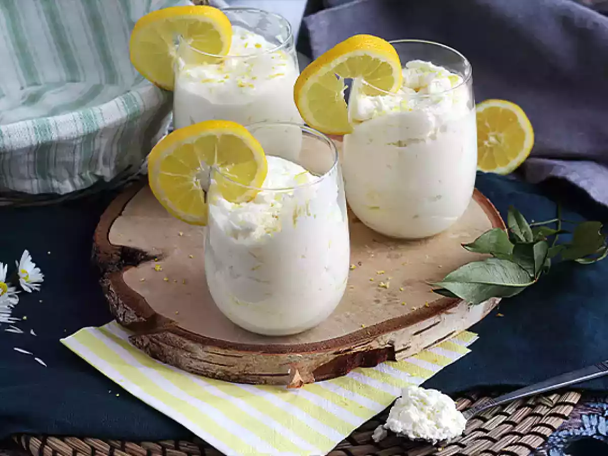 Enkel citronmousse - foto 4