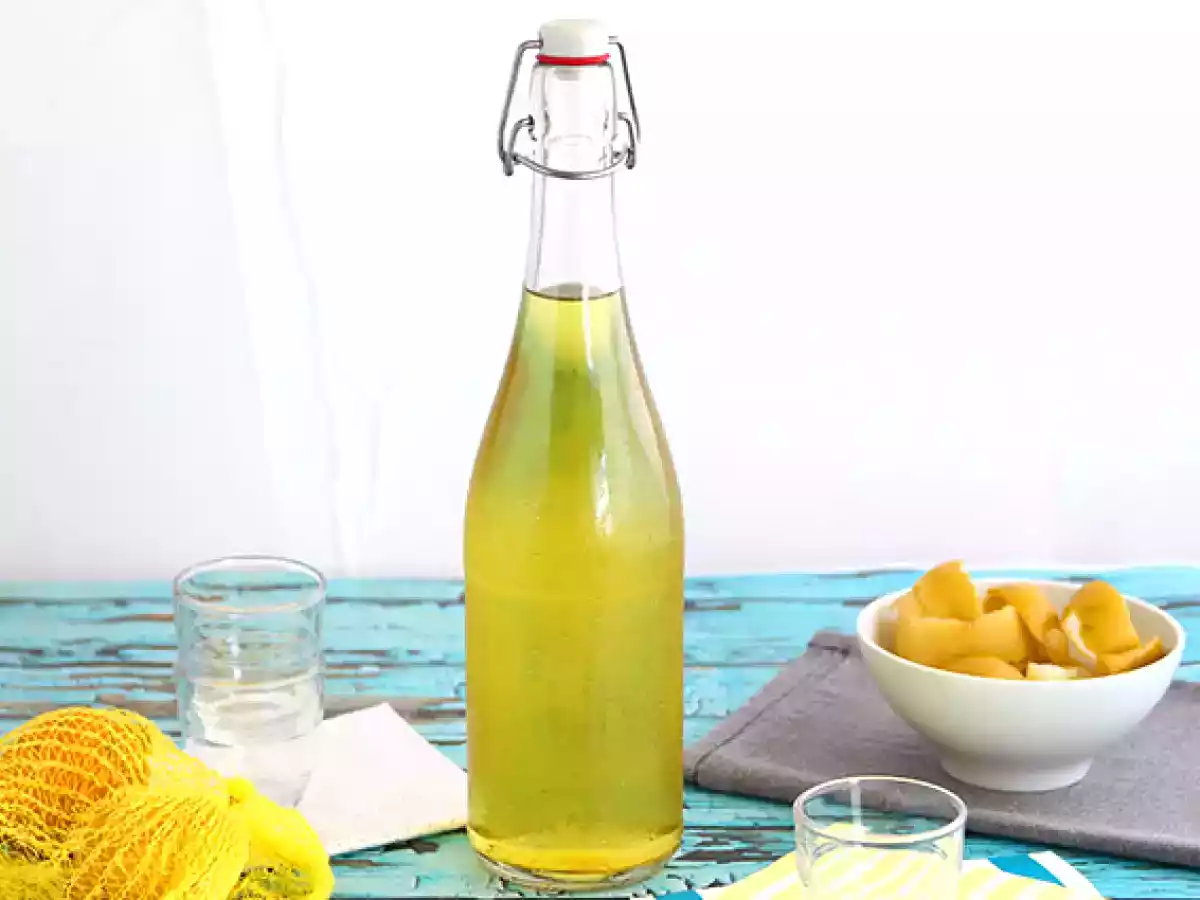 Enkel hemlagad limoncello