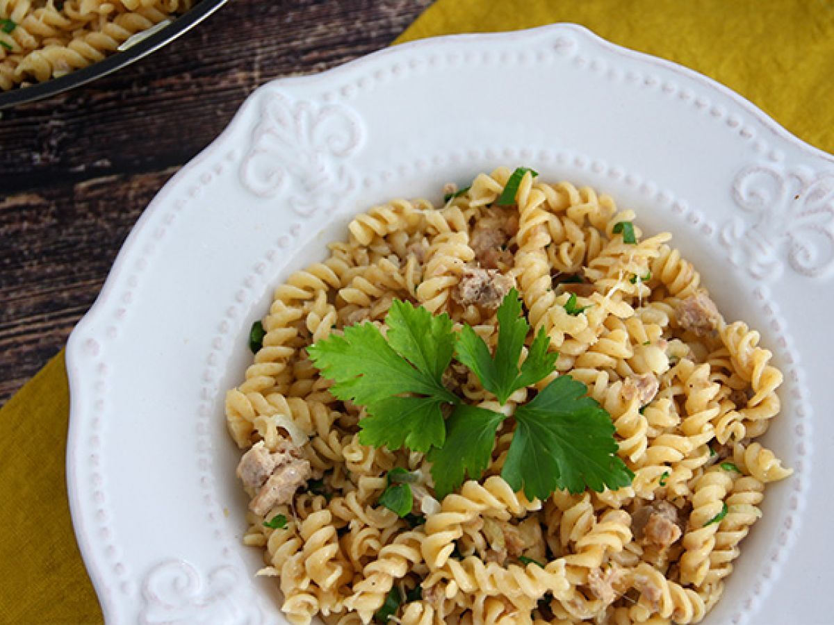 Enkel pasta med tonfisk - foto 2