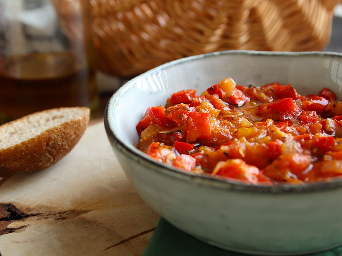Enkel tomaträtt