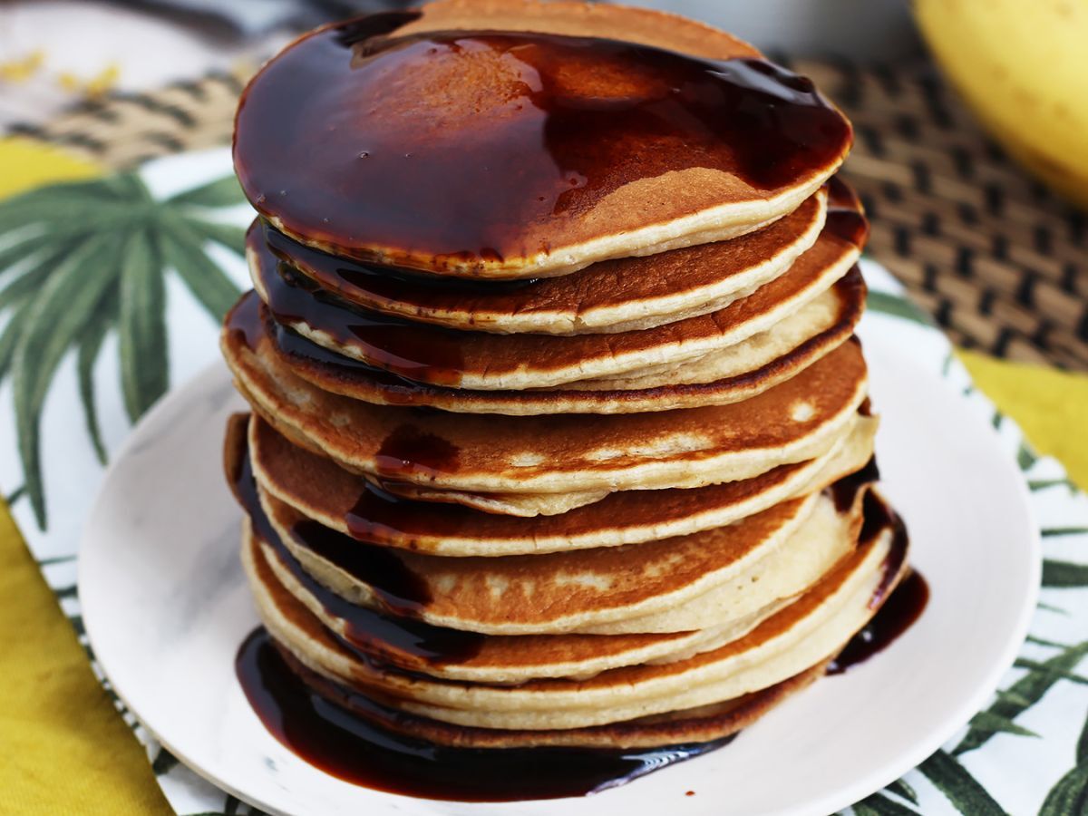 Enkla bananpannkakor - foto 3