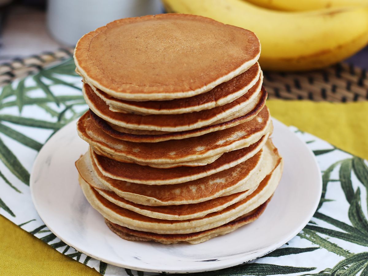 Enkla bananpannkakor - foto 4