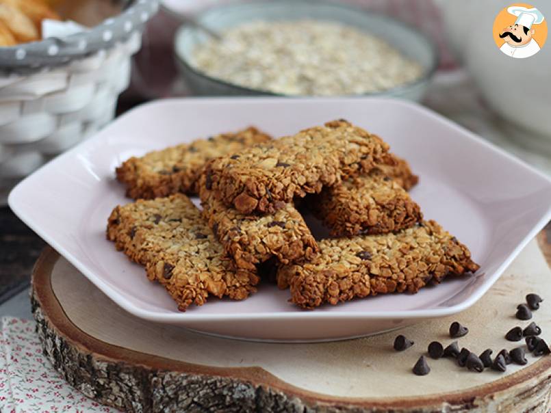 Enkla och extra krispiga energibars