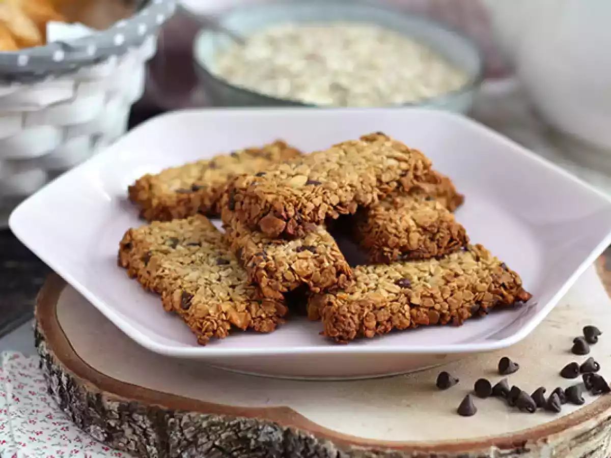Enkla och extra krispiga energibars