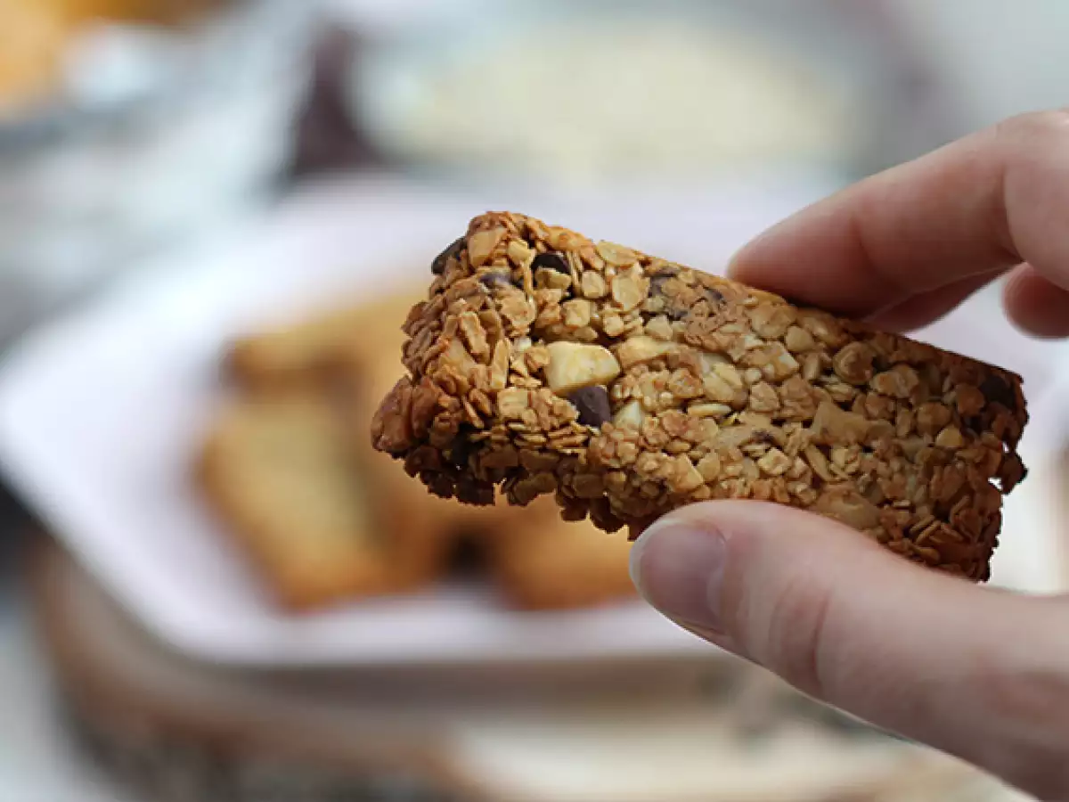 Enkla och extra krispiga müslibars - foto 5