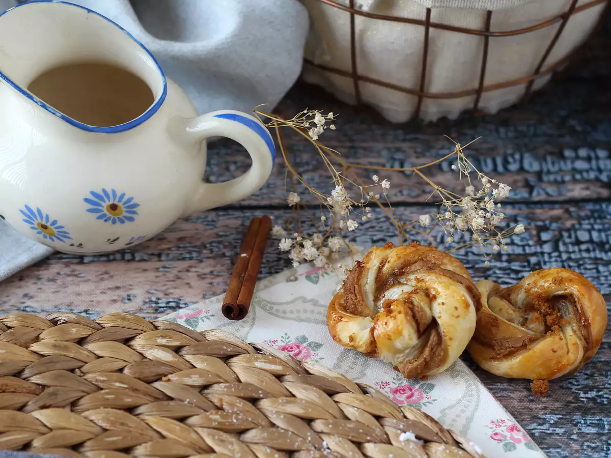 Enkla och snabba smördegskakor med speculoos - foto 2