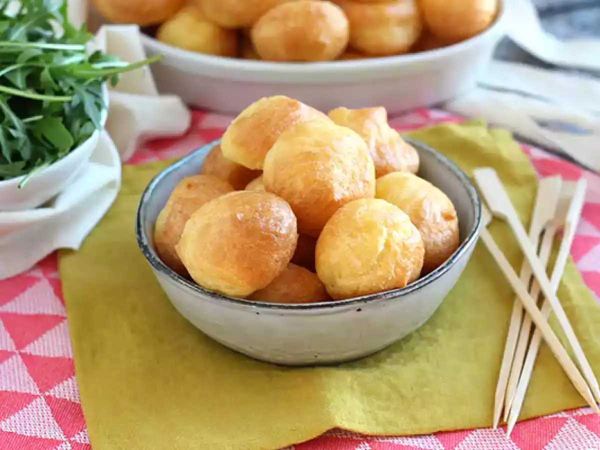 Enkla ostgougères