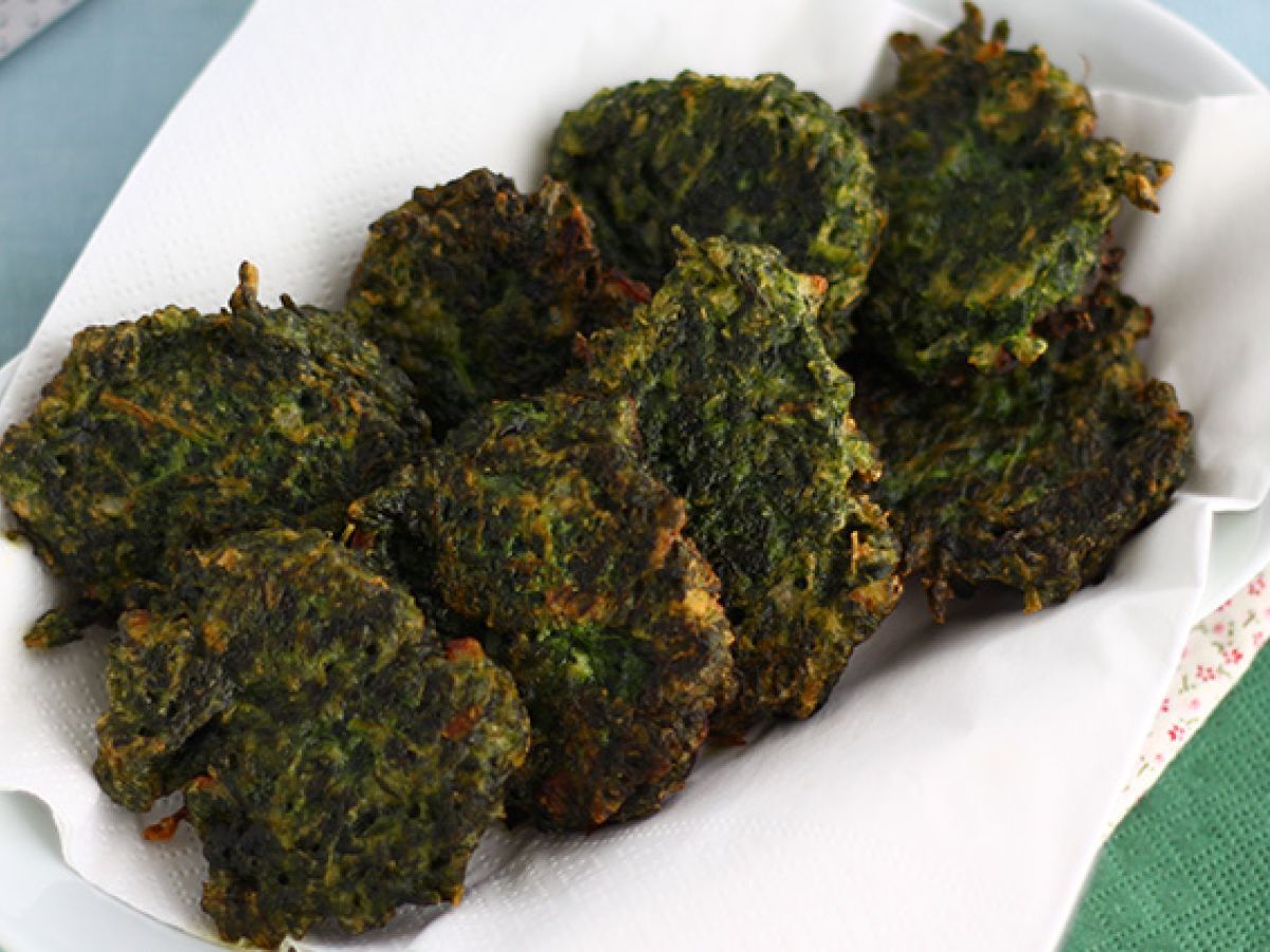 Enkla spenatfritters - foto 2