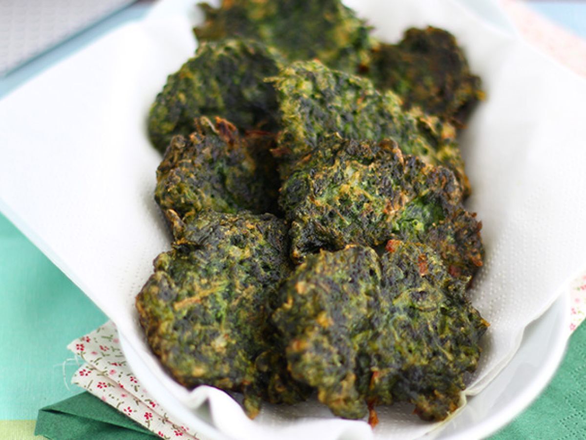 Enkla spenatfritters - foto 3