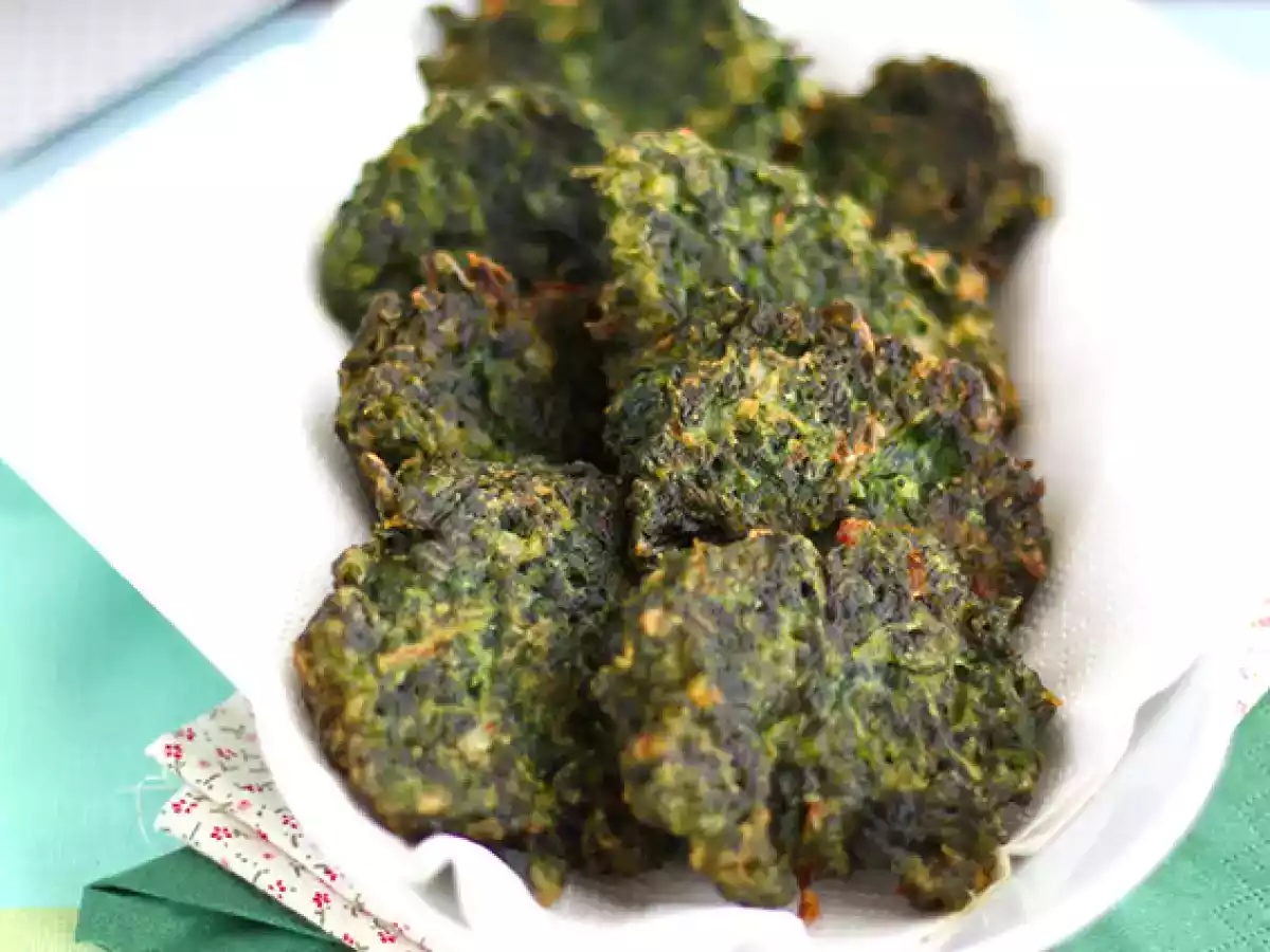 Enkla spenatfritters - foto 3