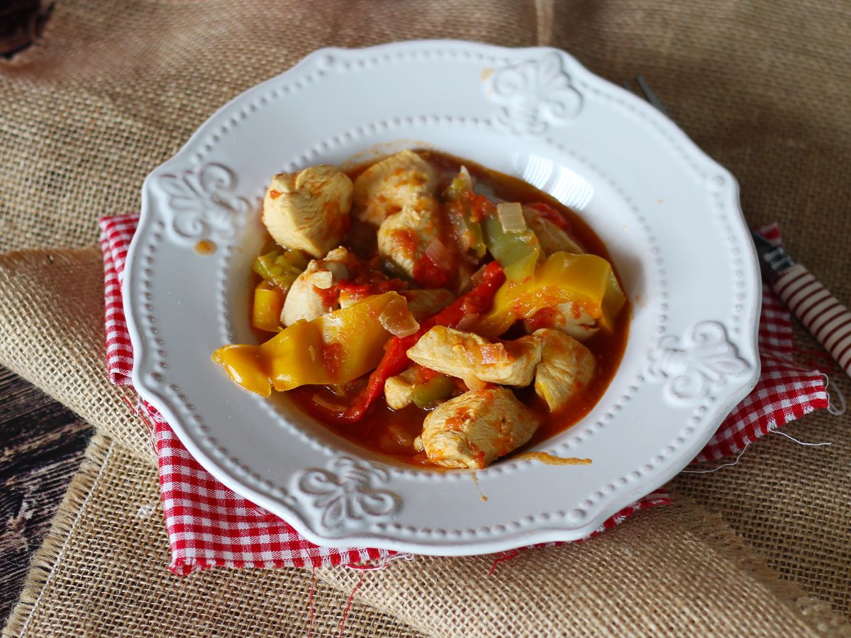 Express baskisk kyckling i Cookeo - foto 4