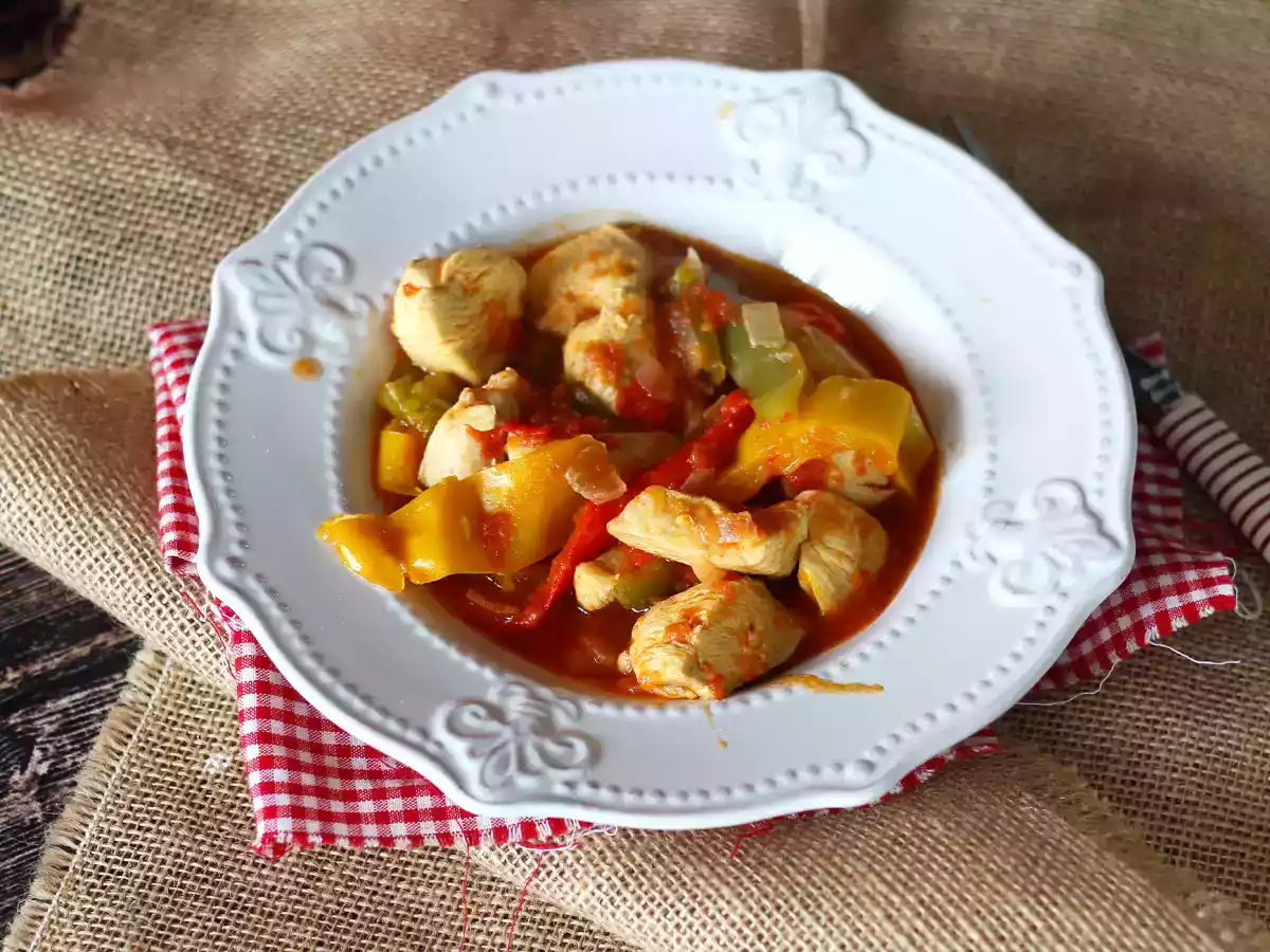 Express baskisk kyckling i Cookeo - foto 4
