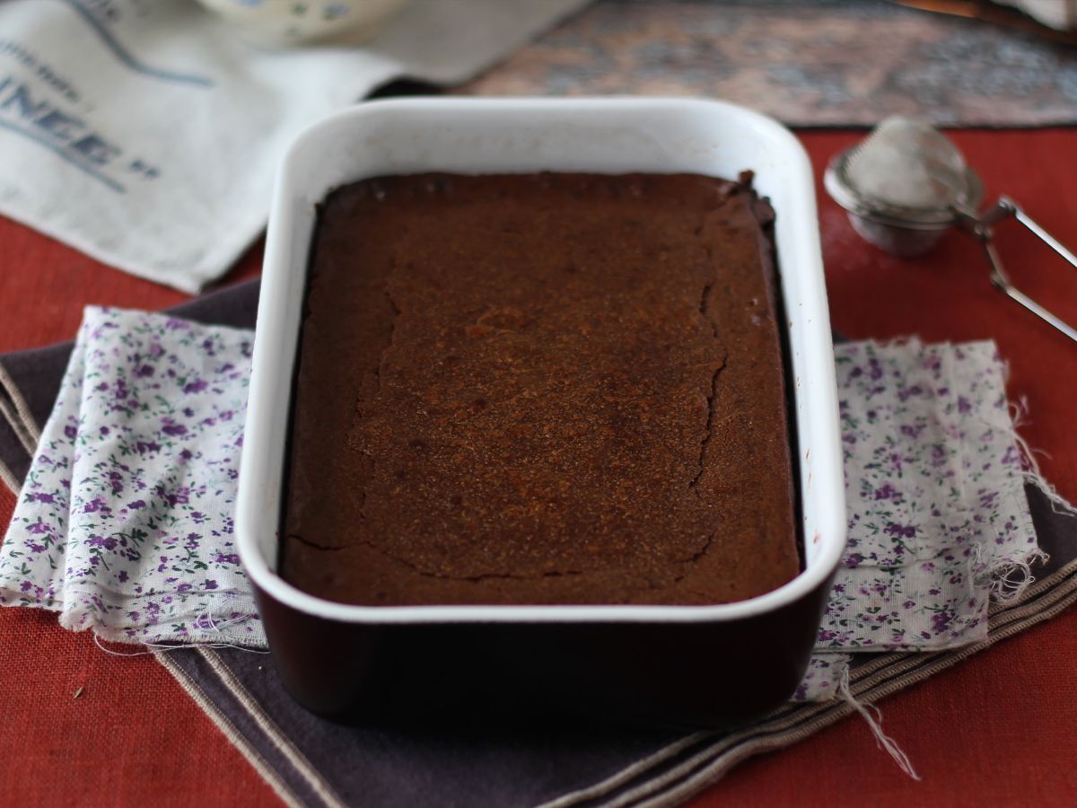 EXTRA FONDANT choklad- och kastanjegräddtårta med bara 4 ingredienser - foto 2