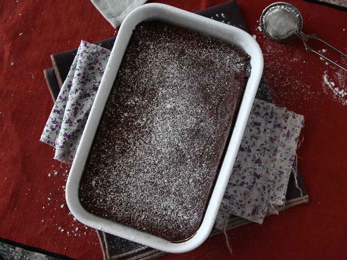 EXTRA FONDANT choklad- och kastanjegräddtårta med bara 4 ingredienser - foto 4